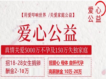 寻乌捐卵助孕生子 爱心志愿者招募